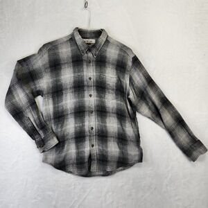 Alpine Lakes Men's Flannel Shirt Plaid Long Sleeve Button Up‎ Size Large